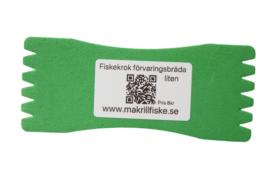 Lite skumrigg fiskekrok förvaringsbräda